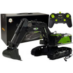 Diaľkovo ovládané rýpadlo model 1593 HuiNa zelené 1:14